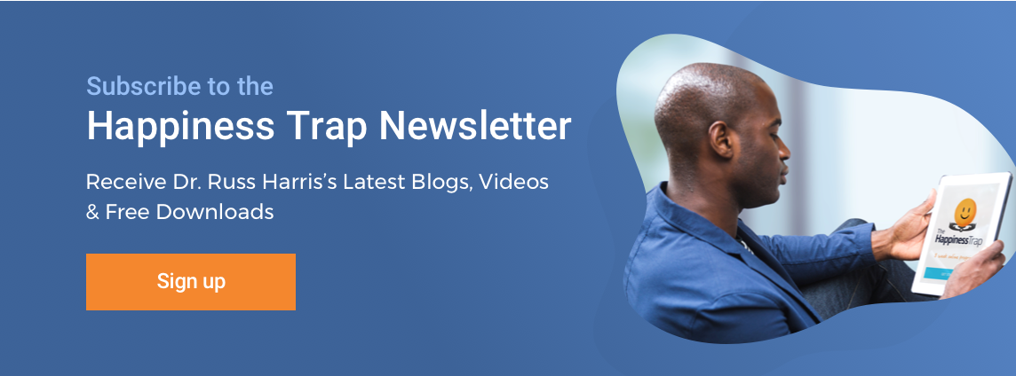 Sign up for Dr. Russ Harris's email newsletter