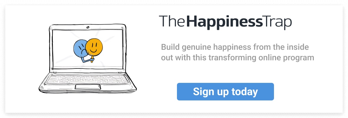 Sign up to the Happiness Trap Online Program